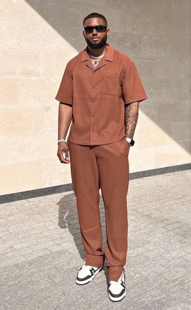 Cuban Collar Shirts & Cropped Trousers