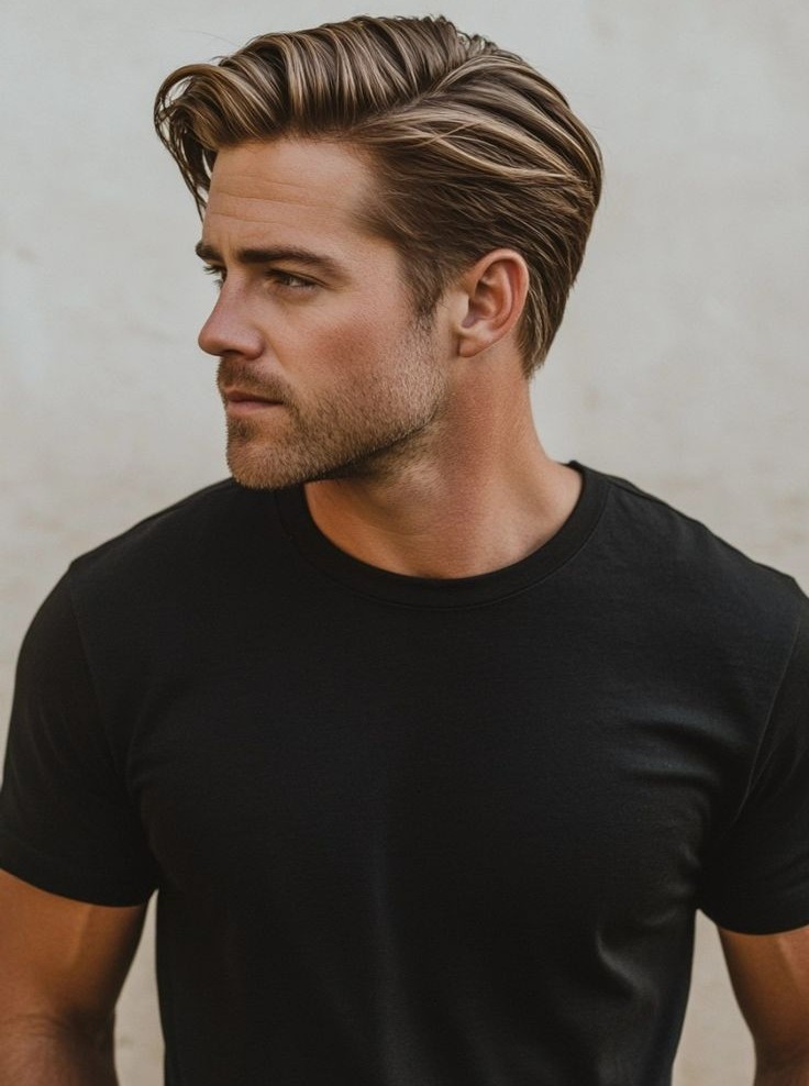 Side-Part Revival Look