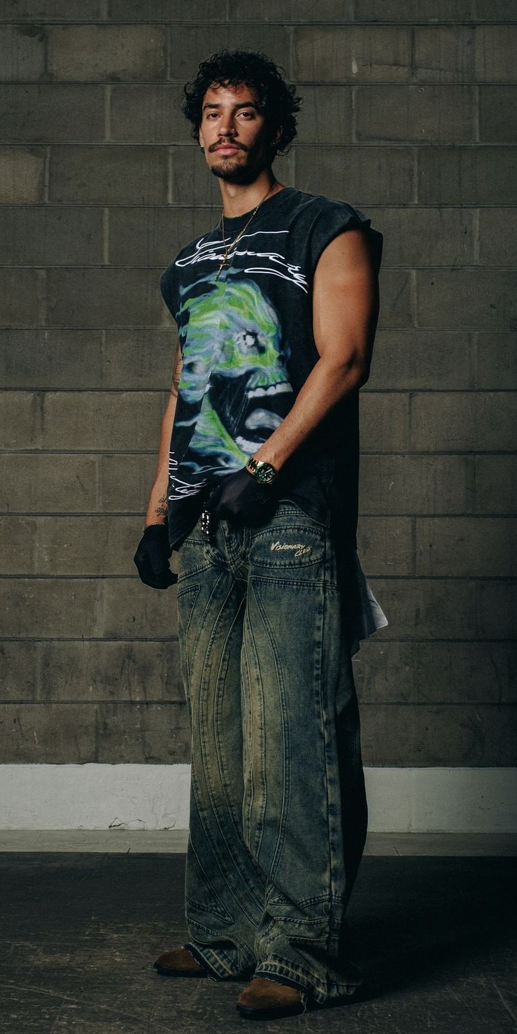 Outdated Graphic Faded Pop Tees