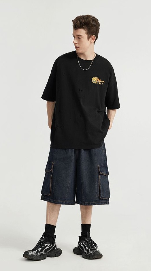 Overly Baggy Cargo Shorts