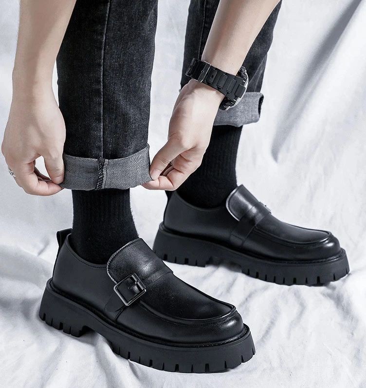 Square-Toed Dress Shoes