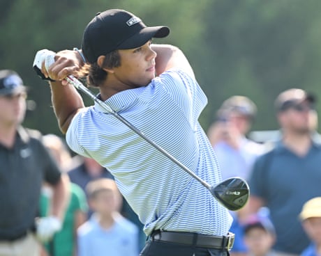 Charlie Woods, son of Tiger, hits second hole-in-one in 12 months at Junior Players