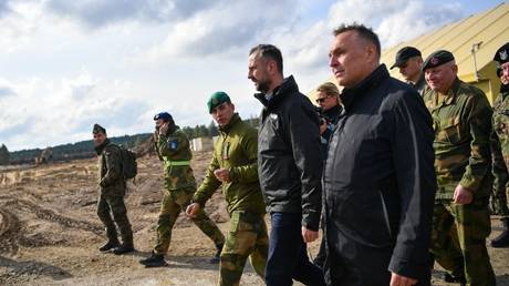 Large training center for Ukrainian troops opens in Poland