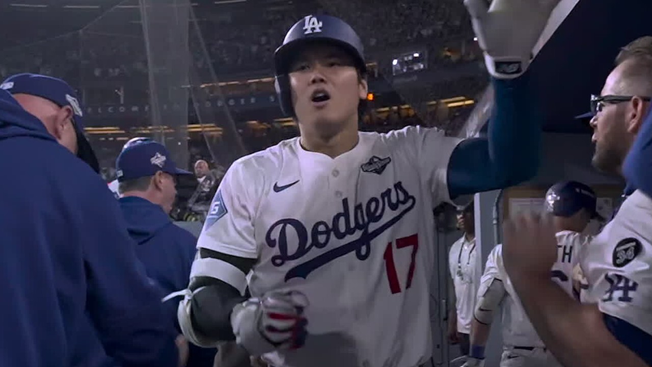 Gotta See It: Dodgers’ Ohtani belts his second homer to tie Game 3
