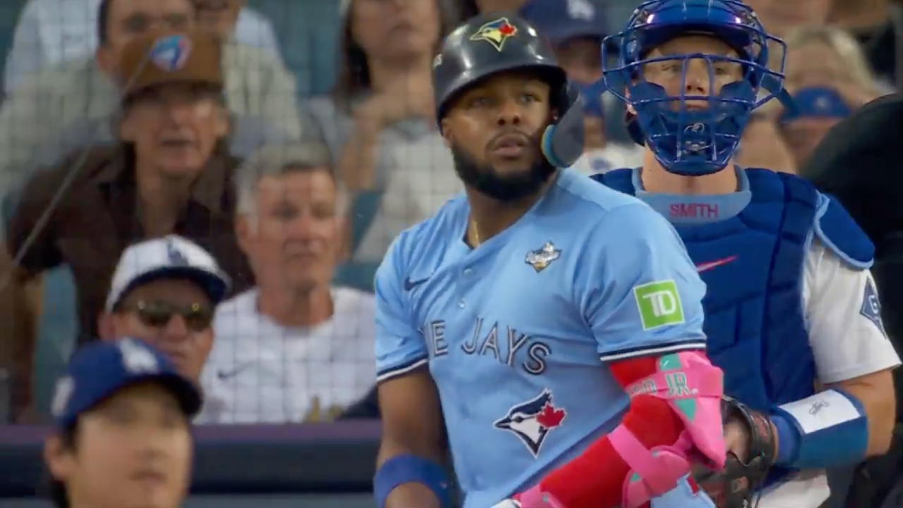 Gotta See It: Guerrero Jr. hammers two-run bomb off Ohtani in Game 4