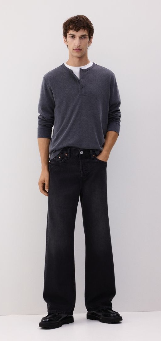 Black jeans Loose Fit Black jeans Loose Fit