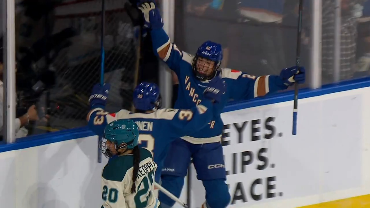 Nurse goes five-hole for first-ever Goldeneyes goal