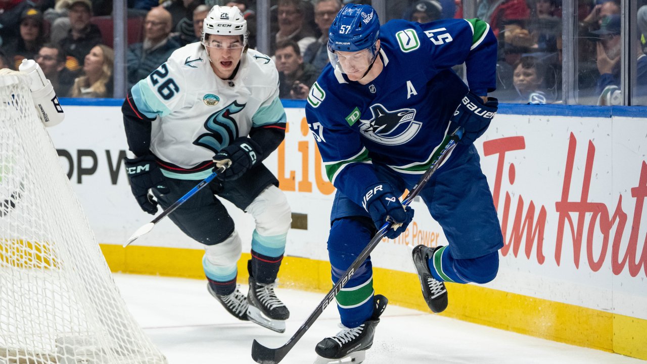 Canucks fall to Kraken on Beniers’ shootout winner