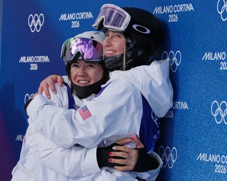 Winter Olympics: Lemley and Kauf grab shock US gold and silver in women’s moguls
