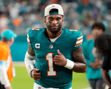 Dolphins to release Tua Tagovailoa and take record $99m salary cap hit