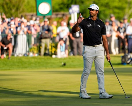 Aaron Rai becomes first English golfer to win US PGA Championship since 1919