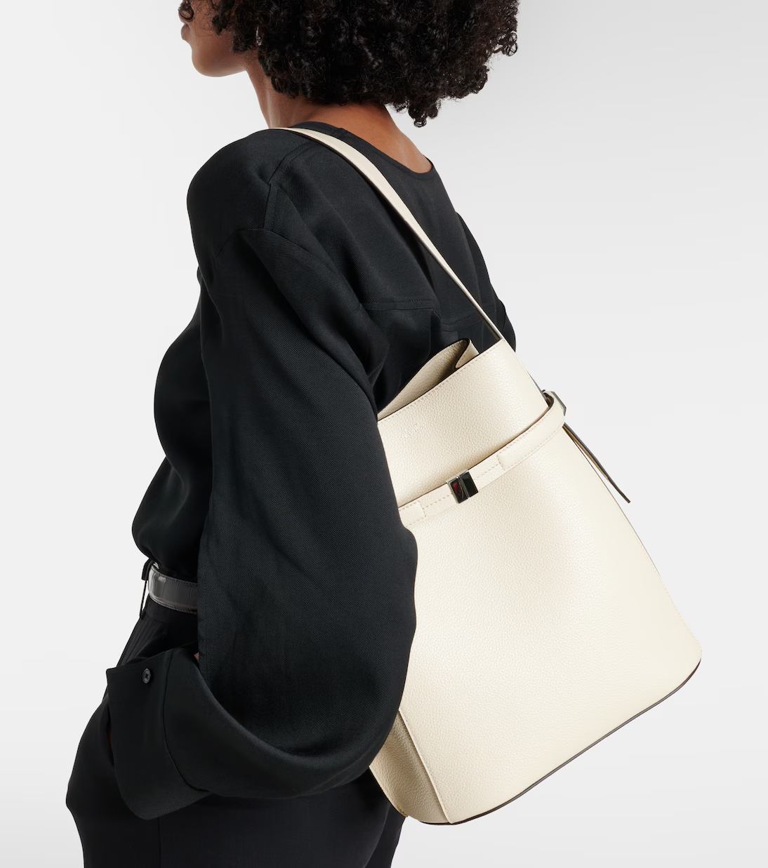 Toteme, Large leather bucket bag