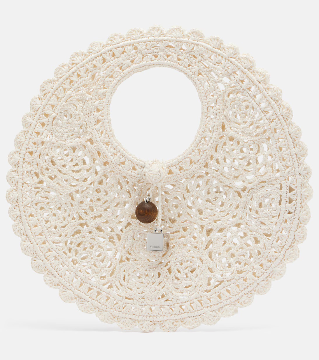 mytheresa, Spiaggia Small crochet top-handle bag