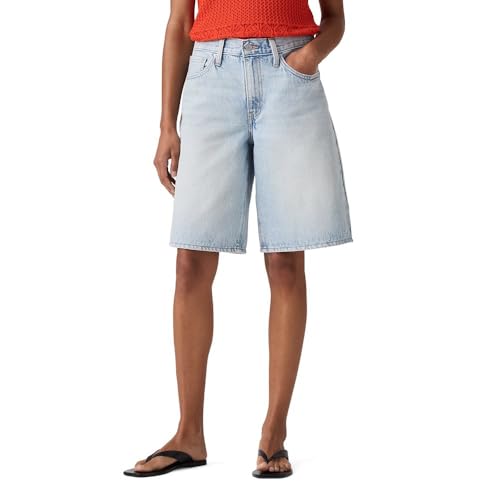Levi's Women's Middy Jort, (new) Abraided Art (non-Stretch), 27