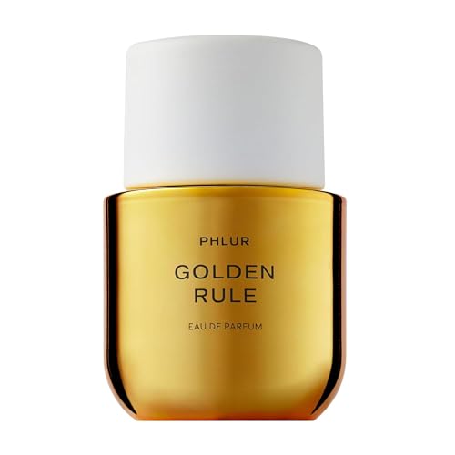 Phlur Golden Rule Perfume for Women & Men, 50 Ml &ndash; Mandarin, Pink Pepper & Vanilla Cream Eau De Parfum With Coconut Milk Amber Sandalwood Fragrance