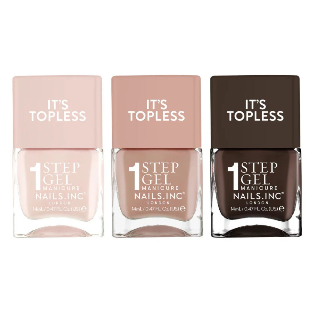 Nails.INC, Mocha Mousse Nudes Trio