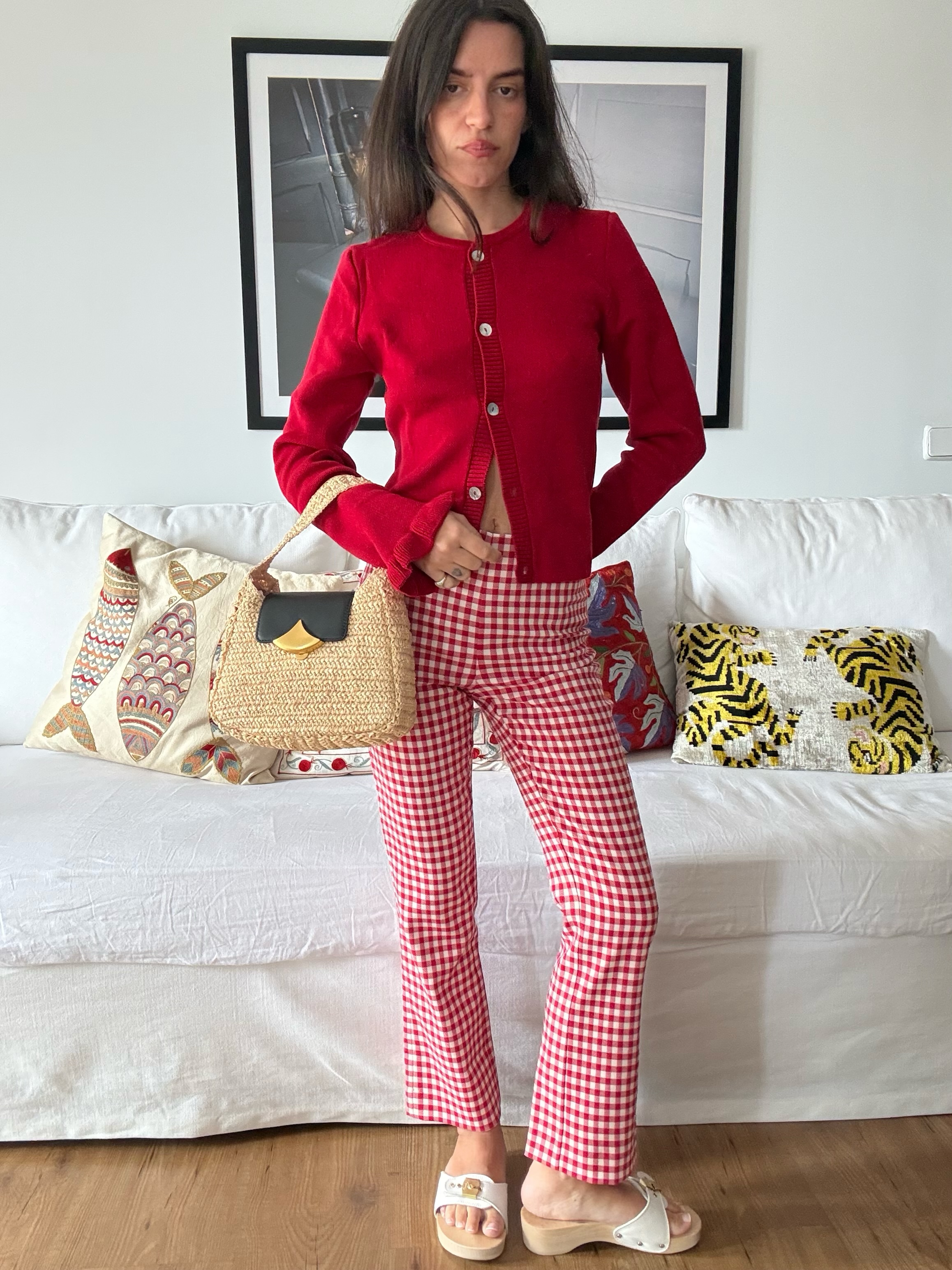 An image of a woman wearing cool fourth of july outfit idea summer 2026