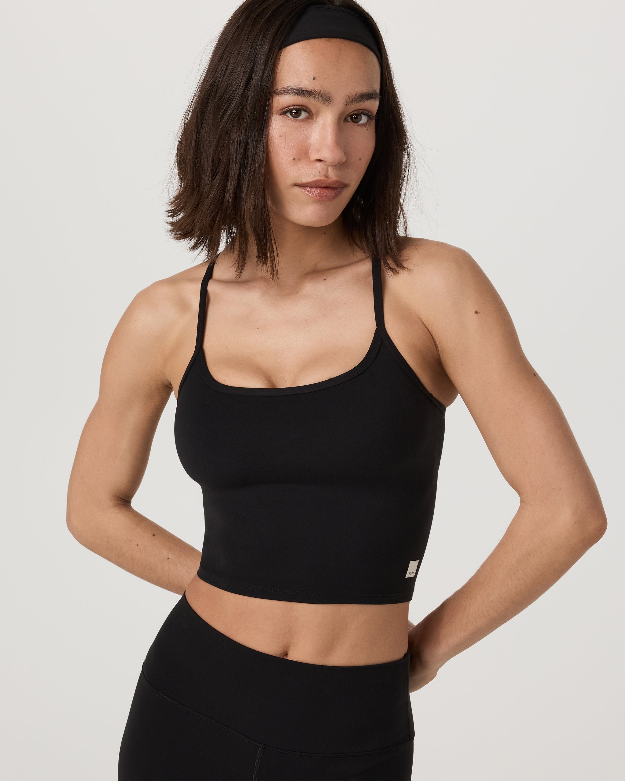 Vuori Allthefeels&trade; Support Tank 2.0 - Black - Xxs