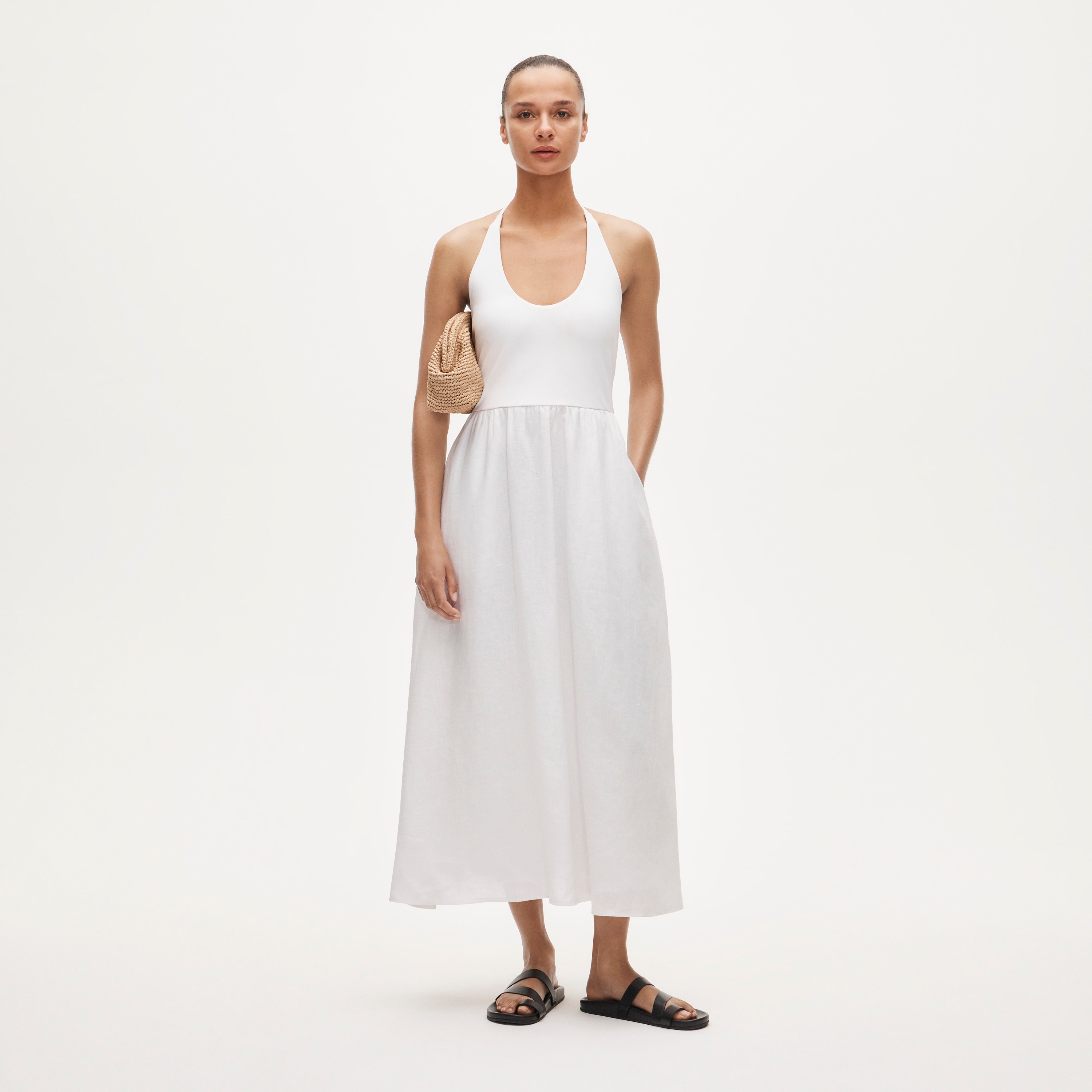 J.Crew, Mixy Halter Dress