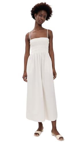 Pistola Women's Bianca Shirred Bodice Dress, Soft White, S