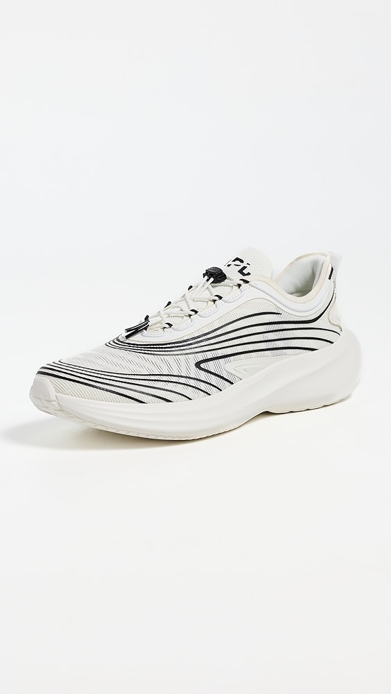 Veil Sneakers - Ivory/black