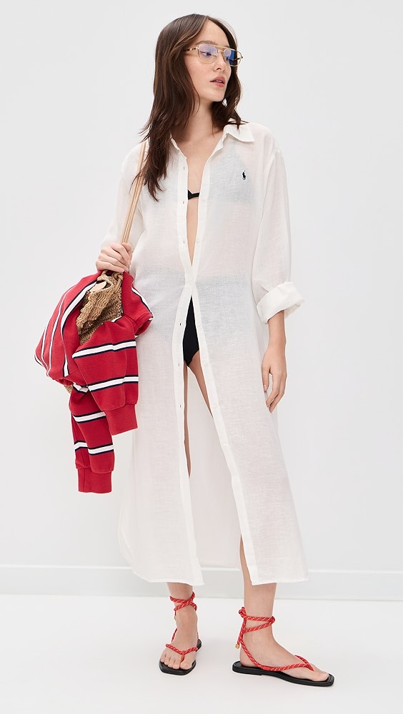 Maxi Boyfriend Shirt - Cream