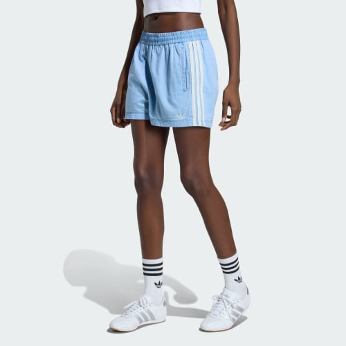 Adidas Originals Summer Glow Denim Shorts (2xs)