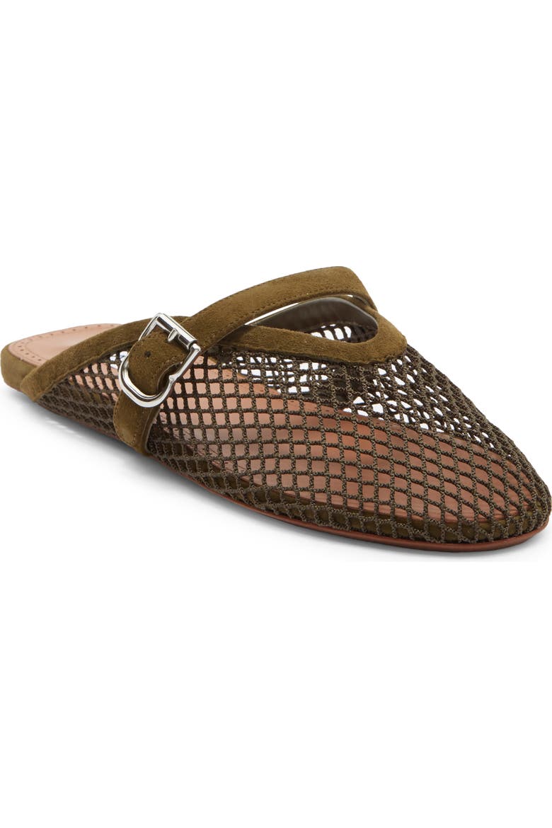 Mesh Mary Jane Mule