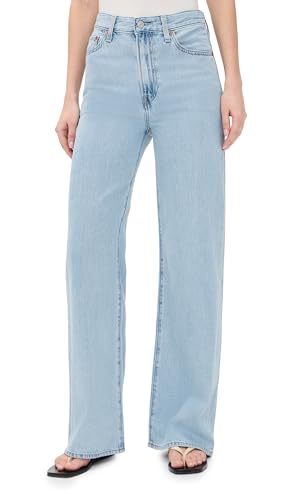 Levi's&reg;, Womens, Ribcage Wide Leg H223, of Course Stone, Size: 27, Inseam: 32