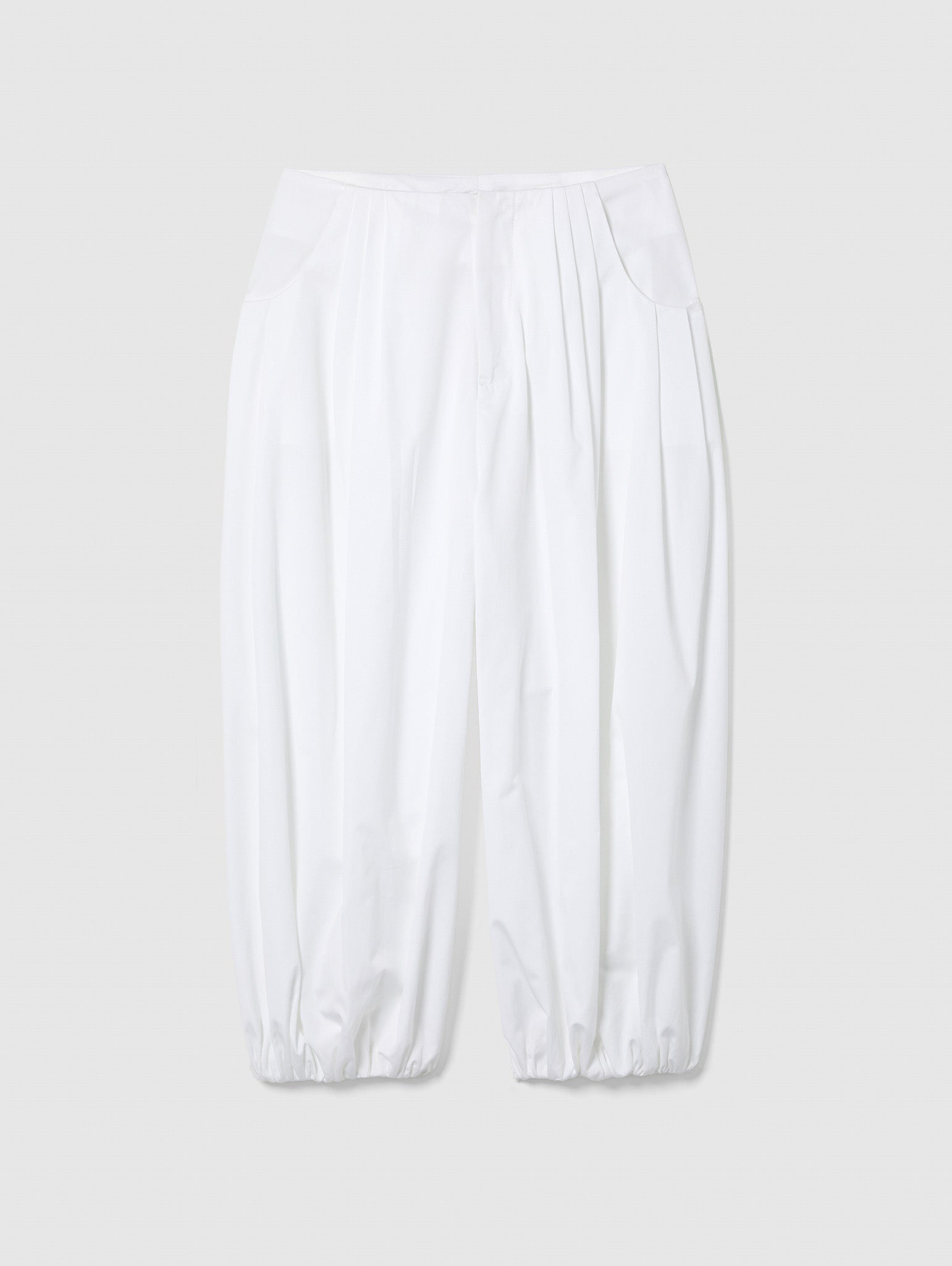 Arden Balloon Trousers White