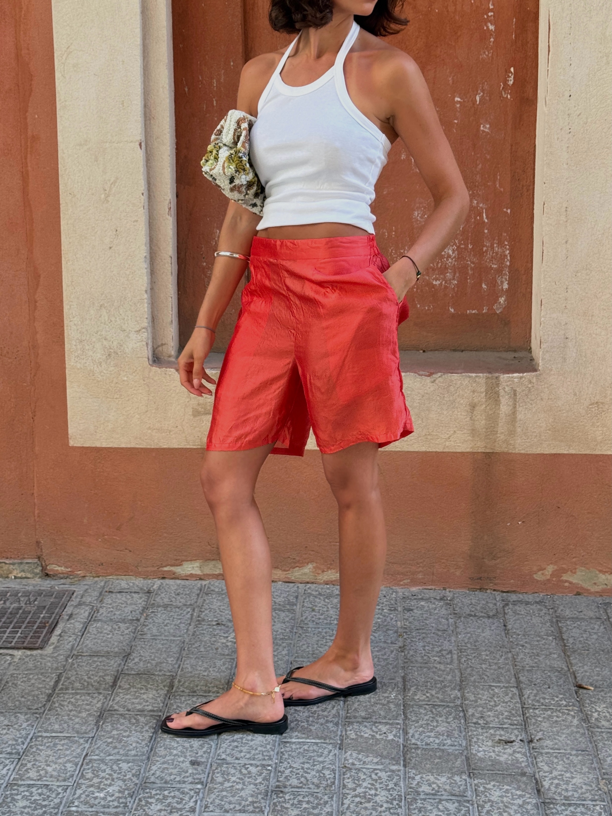 An image of a woman wearing cool fourth of july outfit idea summer 2026