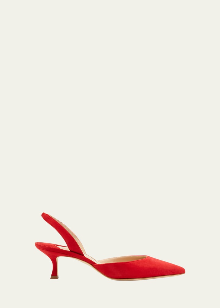 Carolyne Kitten-Heel Halter Pumps