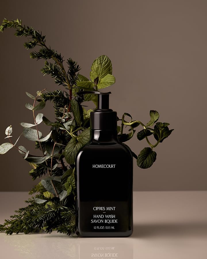 Homecourt Hand Wash, Gently Cleanses & Hydrates, Removes Dirt & Debris Without Irritating Skin, Clean Formula, Cipres Mint, 12 Fl Oz