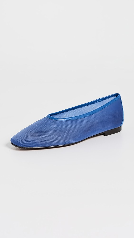 Mylie Mesh Ballet Flats - Retro Blue