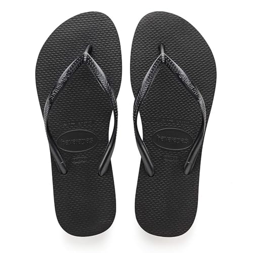 Havaianas Slim Women Flipflop Black 6.5/7 Uk