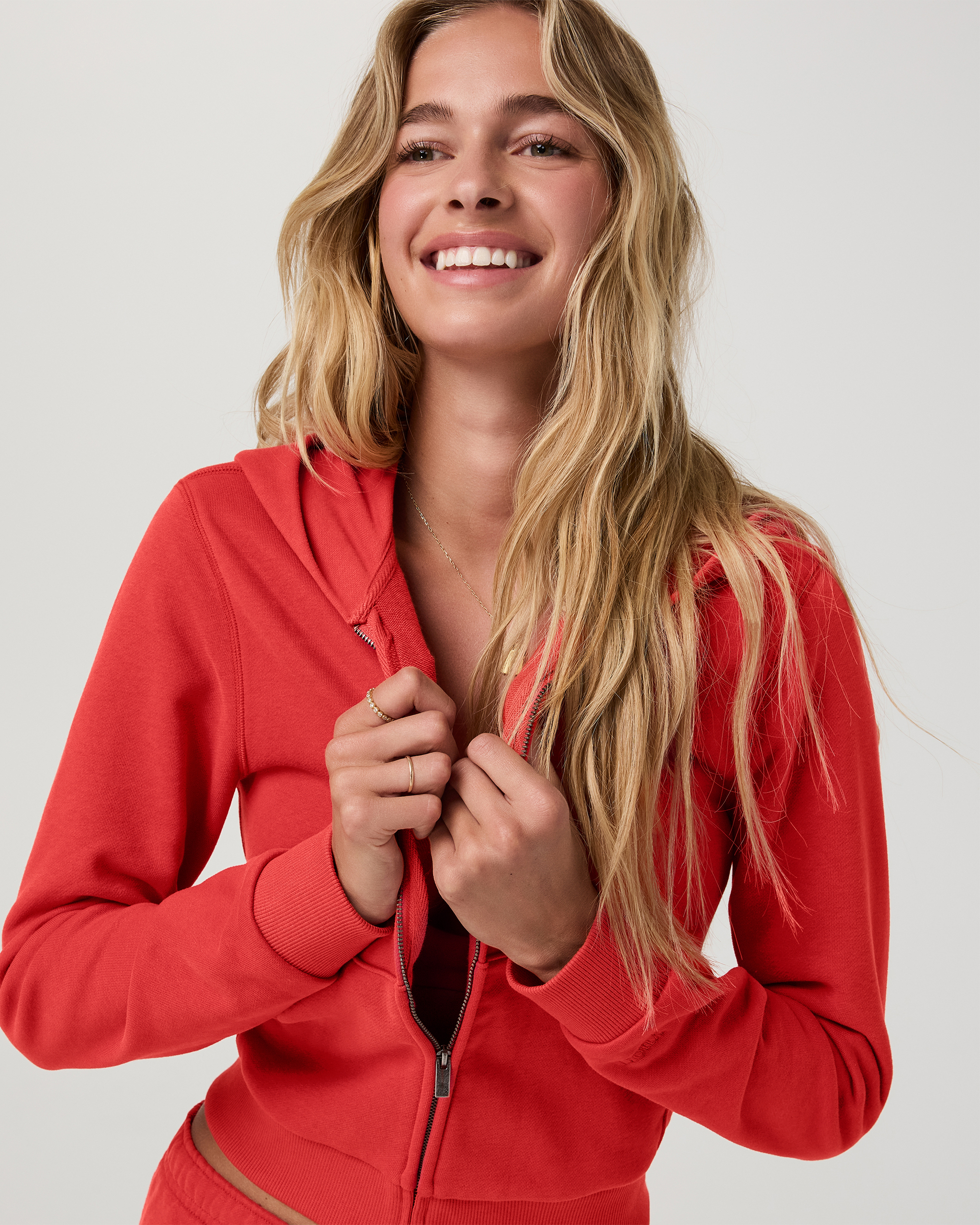 Sedona Classic Full Zip - Crimson - Xxs