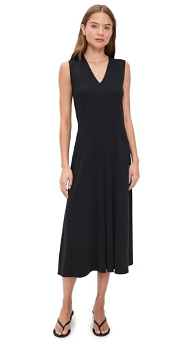 Theory Women's Easy Curve Dress, Black, Xxs-Xs