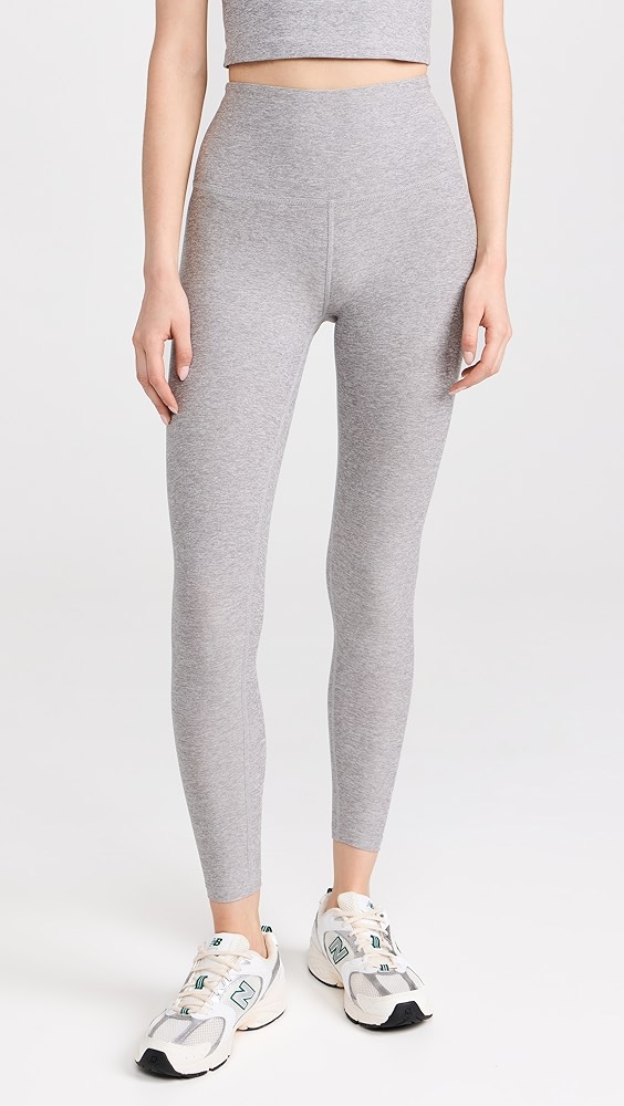 Spacedye Caught in the Midi Ankle Leggings - Silver Mist