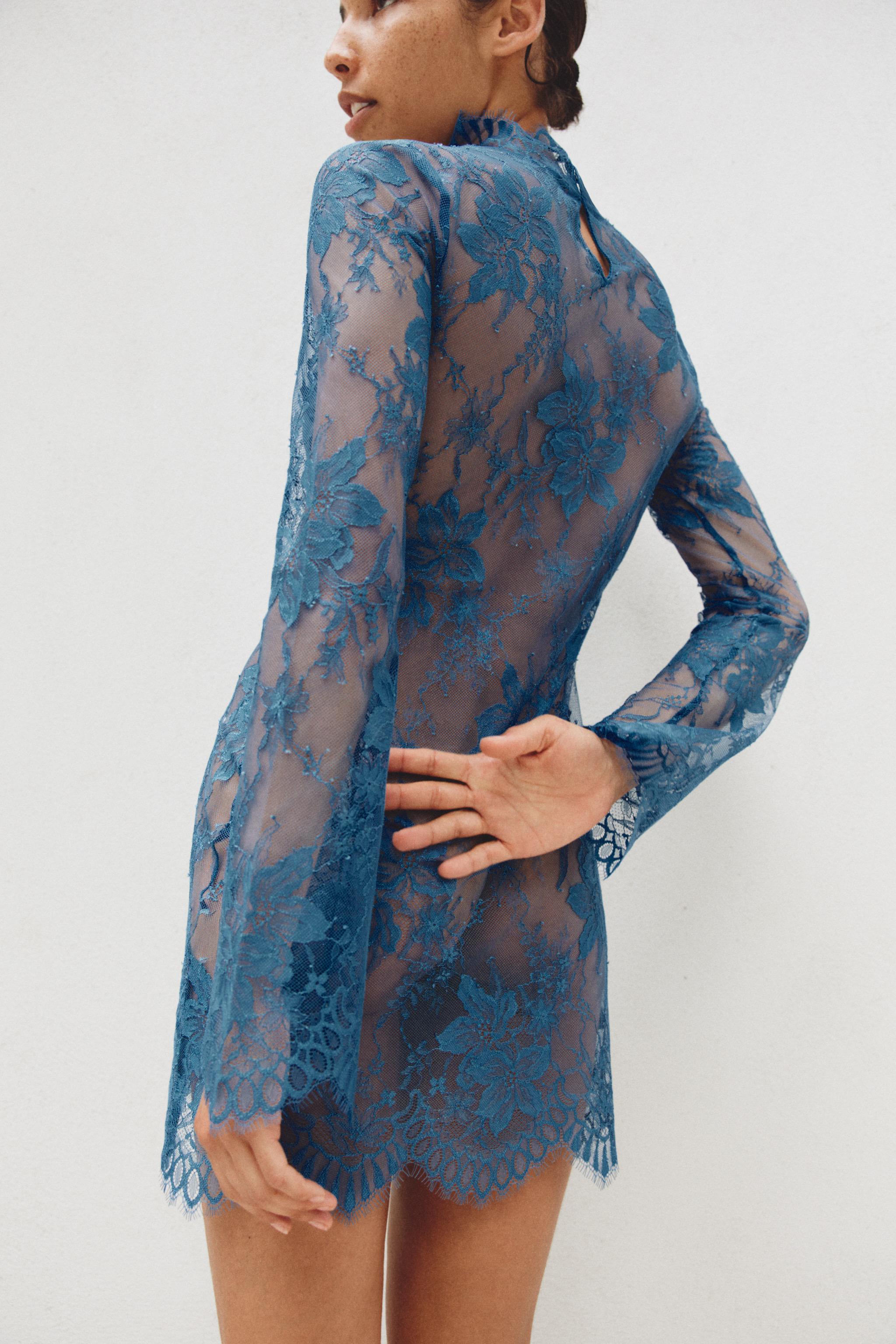 Lace Mini Dress