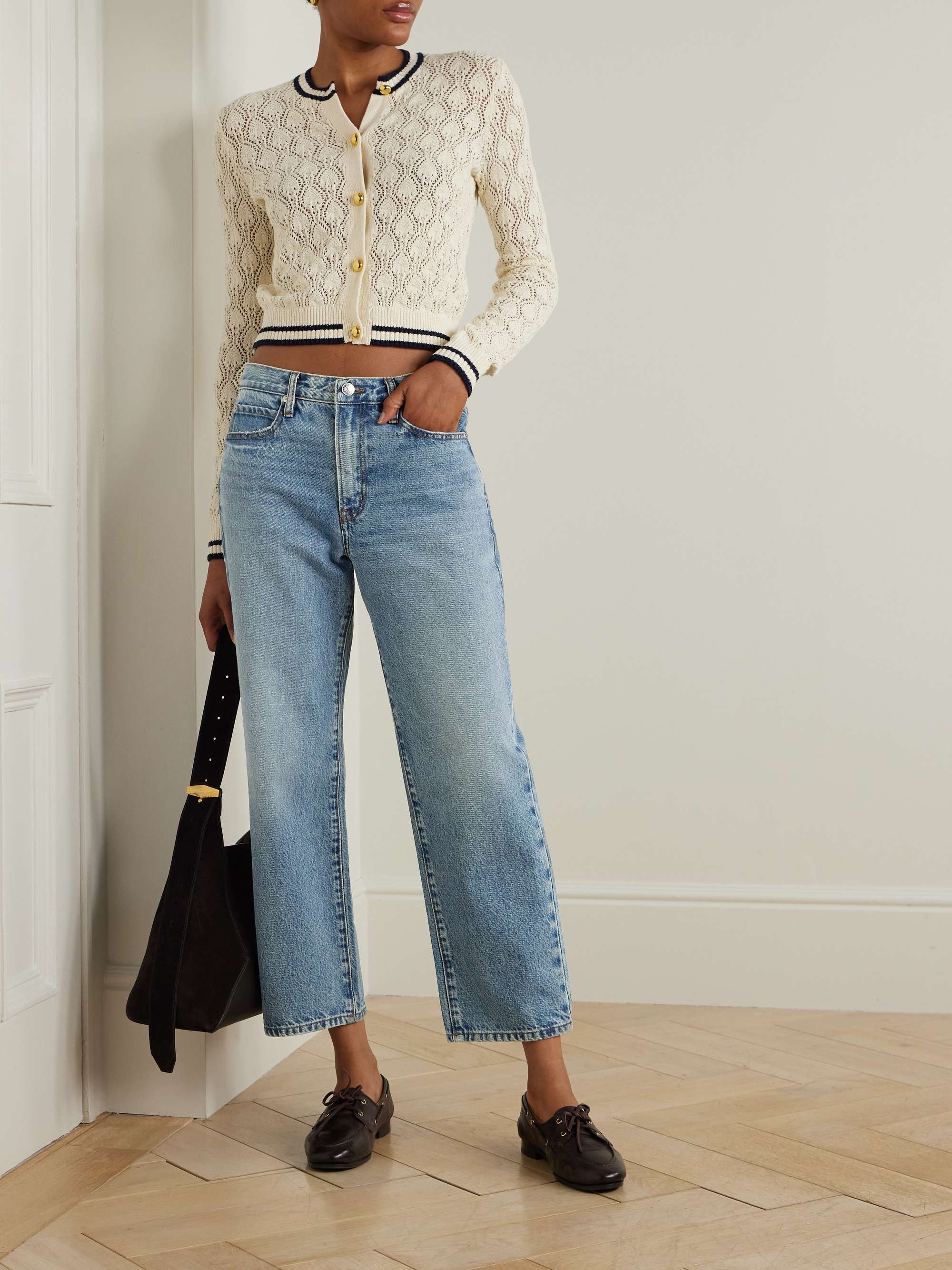 The Hang Mid-Rise Straight-Leg Jeans