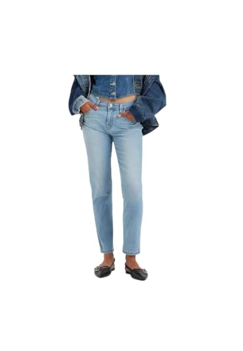 Levi's Women's Mid Rise Boyfriend Jeans, Lapis Gem, 26w / 27l
