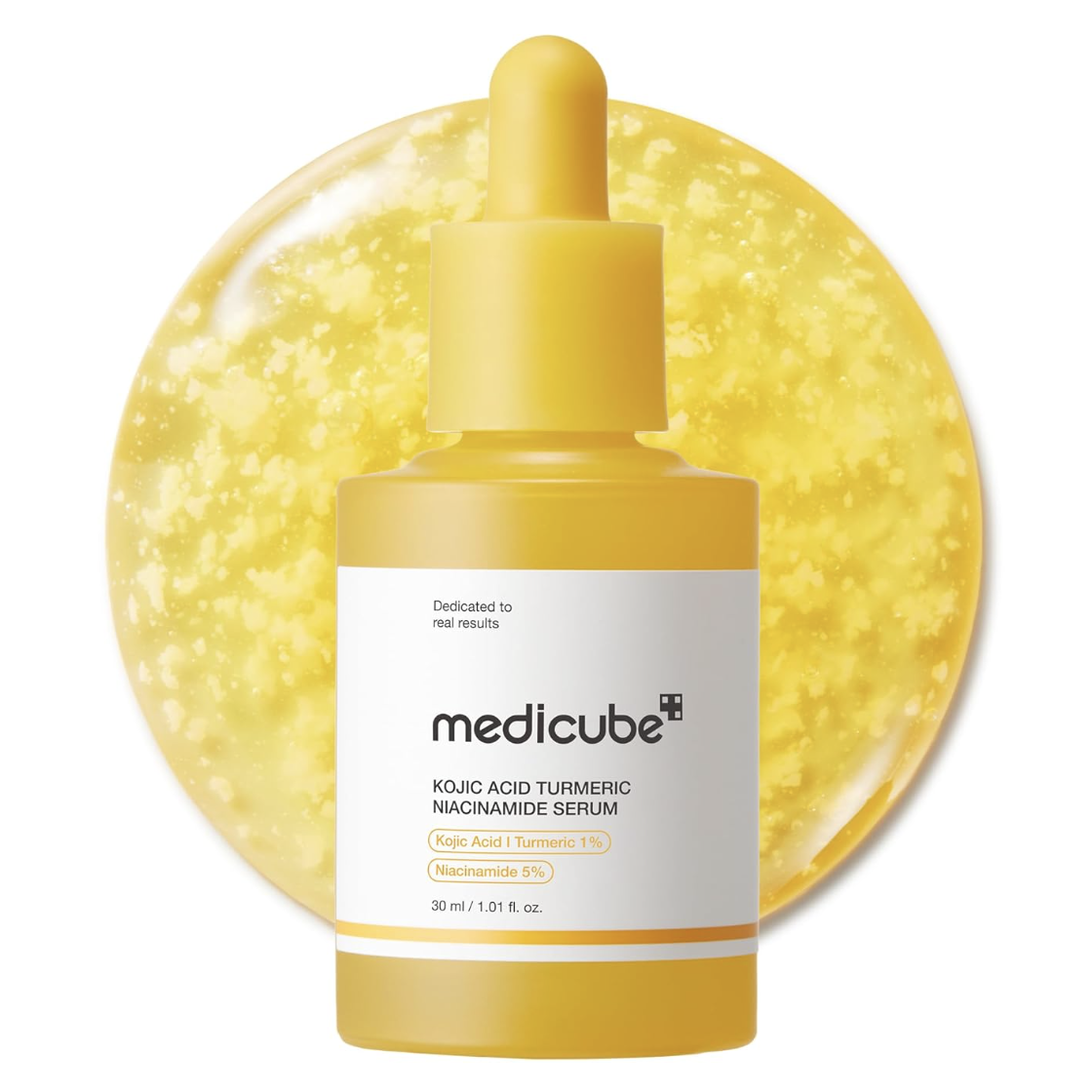 Medicube Kojic Acid Turmeric Clarifying & Balancing Capsule Serum for Troubled Skin | Soothing & Brightening Facial Serum | Niacinamide & Glow Capsules for Hydration and Barrier Support | 1.01 Fl.oz