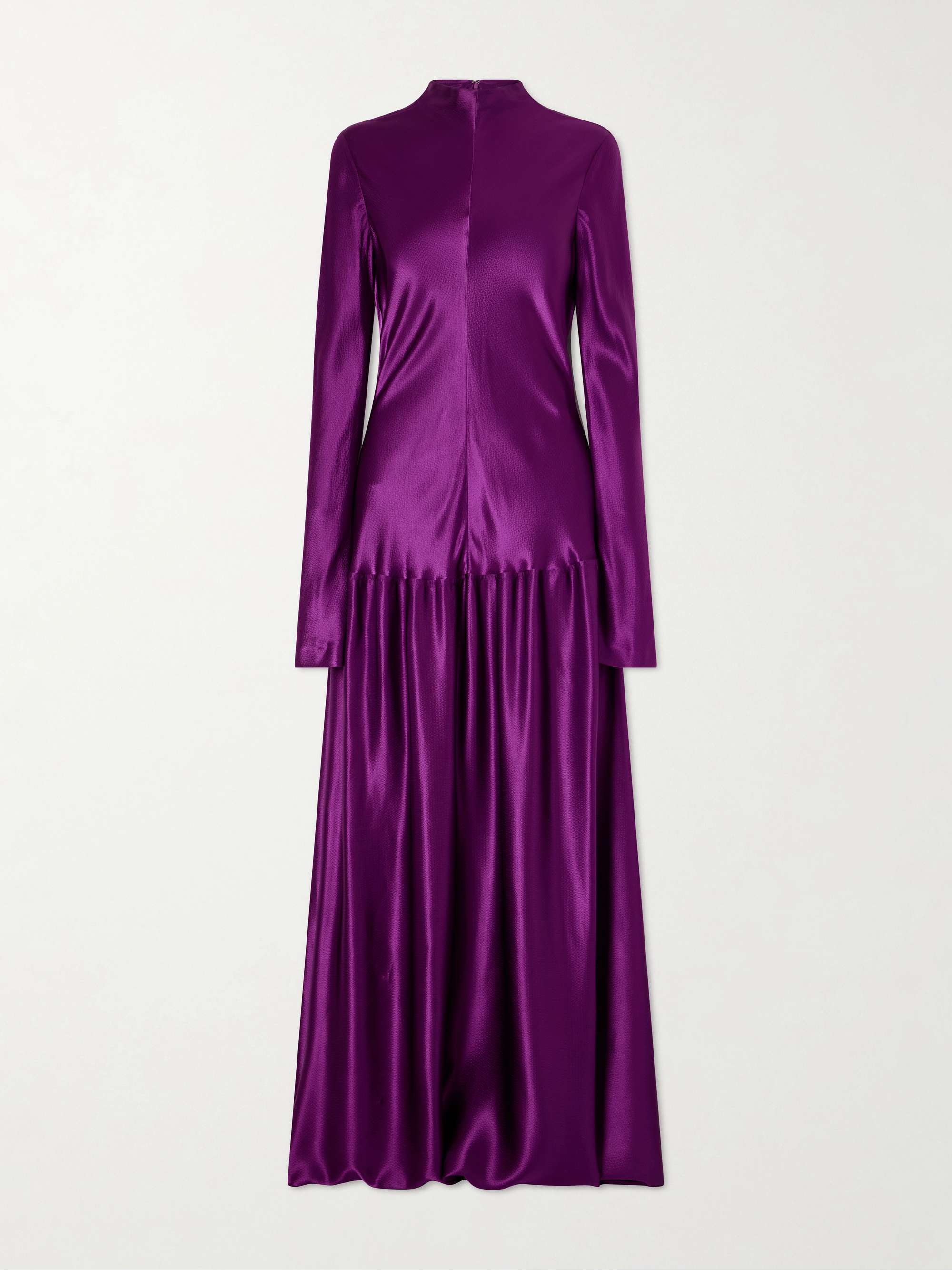 Mila Satin Maxi Dress