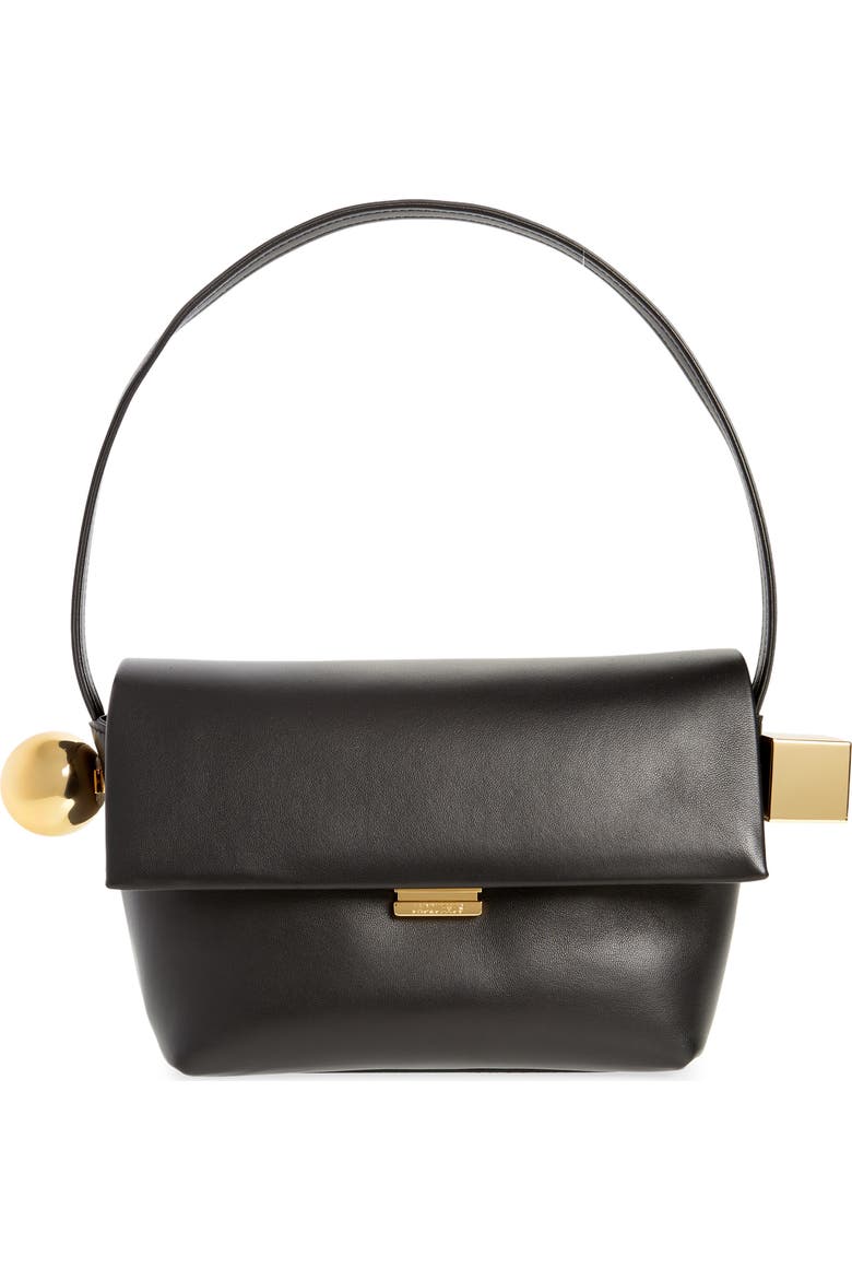 Le Rond Carr&eacute; Leather Shoulder Bag