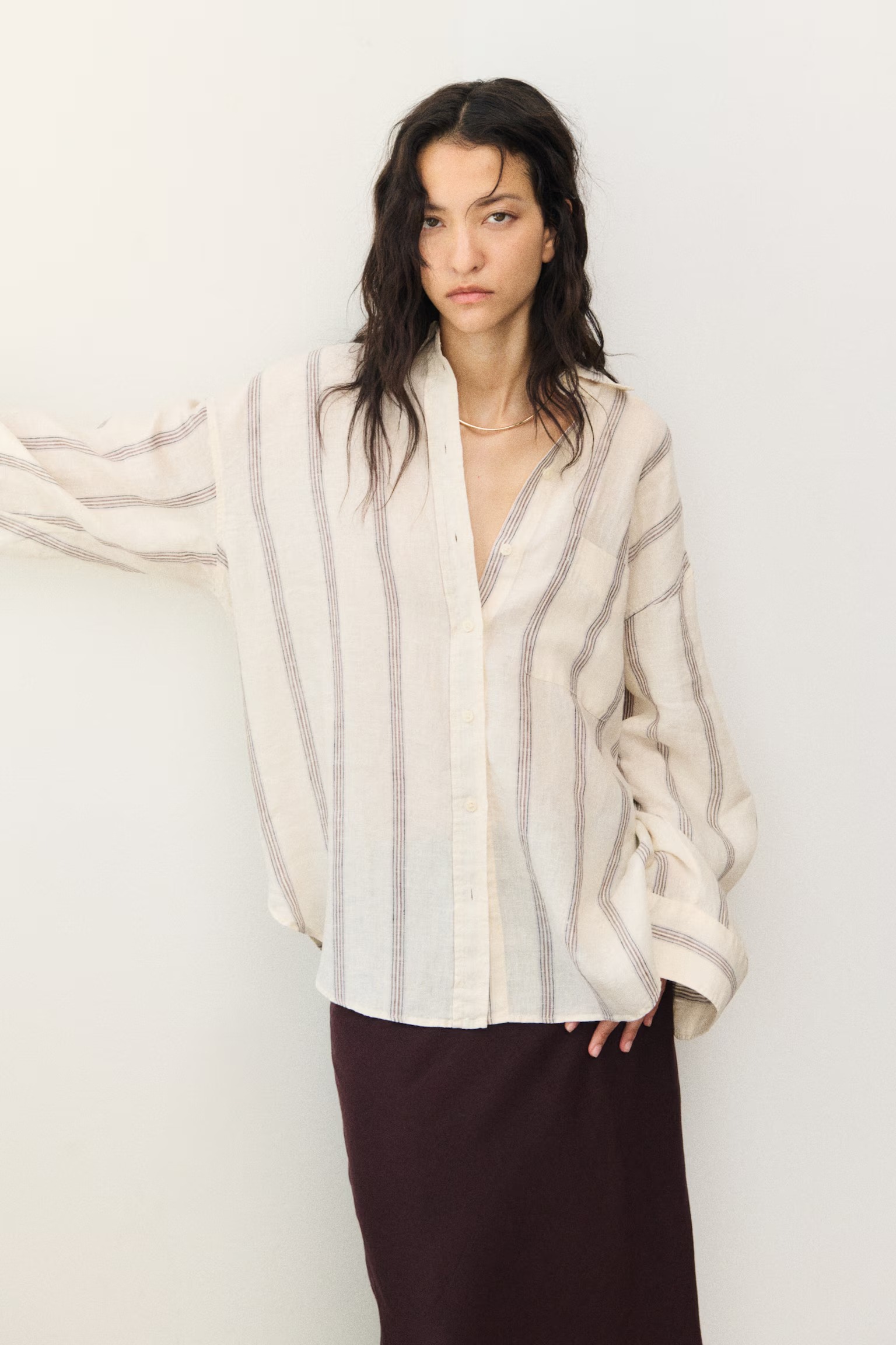 H&M, Oversized Linen Shirt