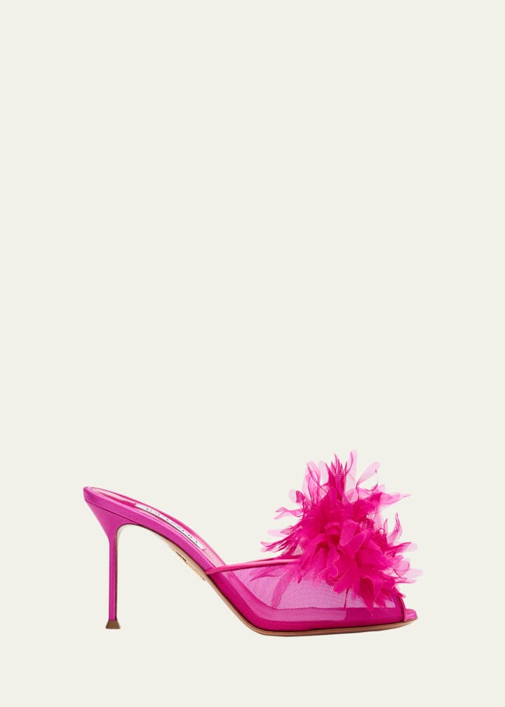 85mm Poeme Mule Pumps