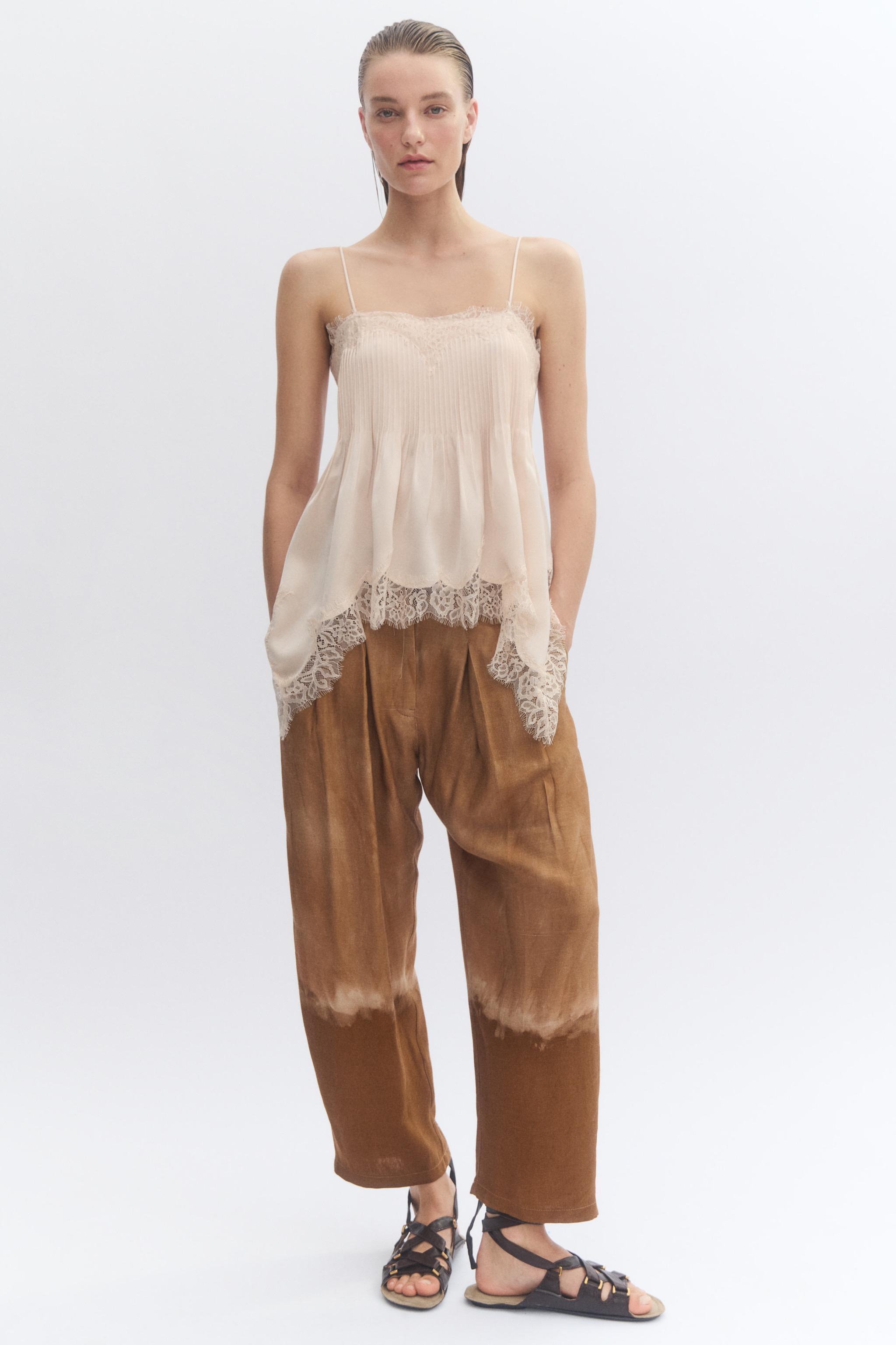 Zw Collection Lace Camisole Top