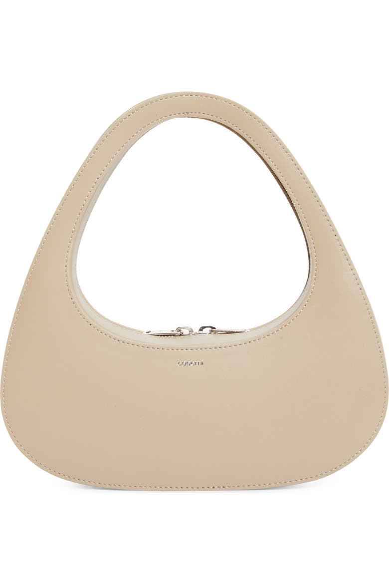 Swipe Baguette Leather Bag