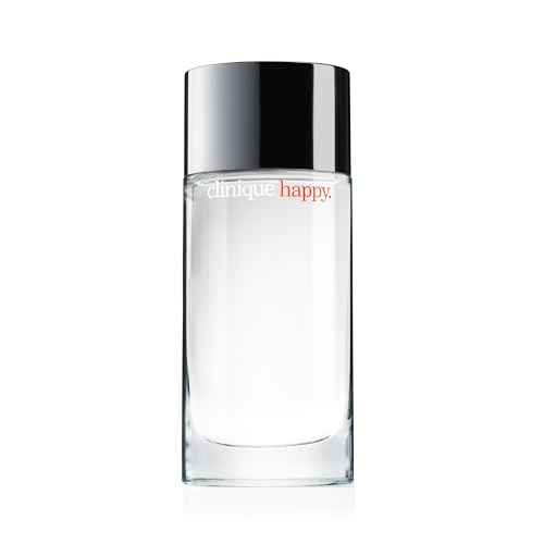 Clinique Happy Eau De Parfum Spray | Notes of Grapefruit, Bergamot, Hawaiian Wedding Flower + Spring Mimosa | Perfumes for Women, 3.4 Fl Oz