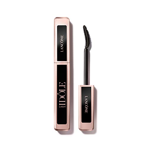 Lanc&ocirc;me Lash Id&ocirc;le Volumising Mascara, Lash Lifting Formula With 360 Micro Bristles, Intense Black, Up to 24 Hour Wear, Clump Free, Full Size Mascara for Volume and Lift, 8ml
